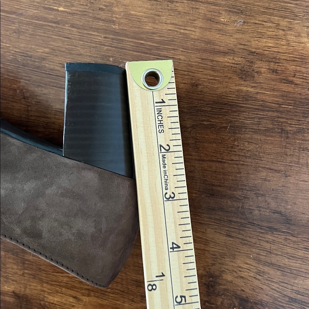 Arche Brown Nubuck Mary Jane Block Heels Women’s EU 38 US 7 Comfort Strap Pump - Picture 14 of 14